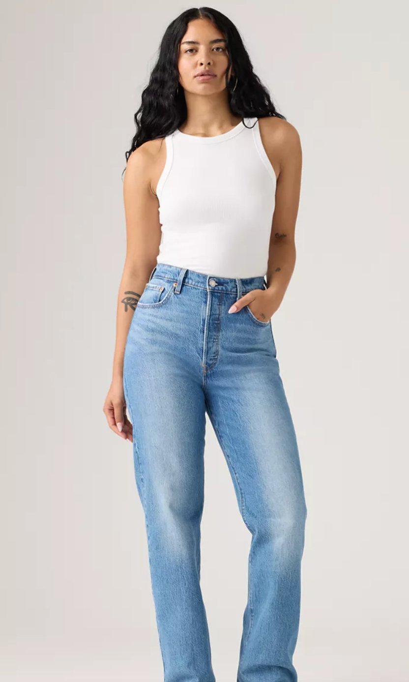 Levi's Ribcage Full Length Jeans-Rigid Fit