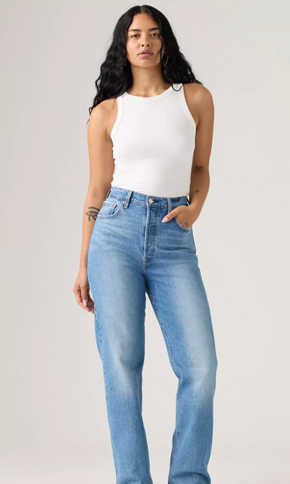 Levi's Ribcage Full Length Jeans-Rigid Fit