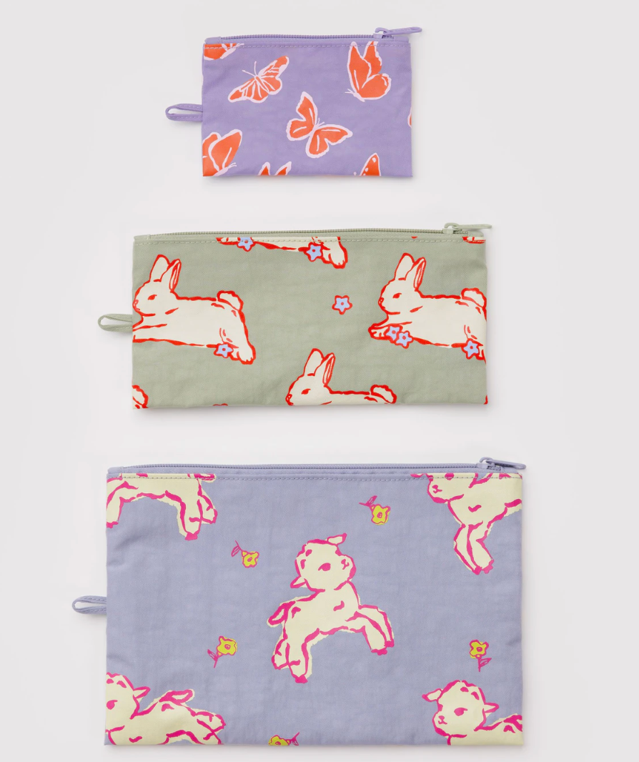Baggu Flat Pouch Set*