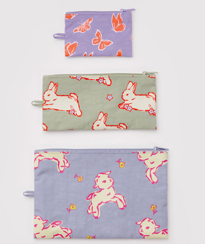 Baggu Flat Pouch Set*
