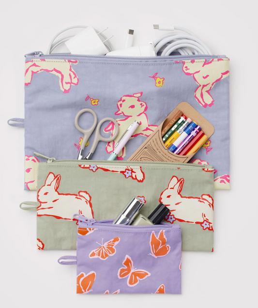 Baggu Flat Pouch Set*