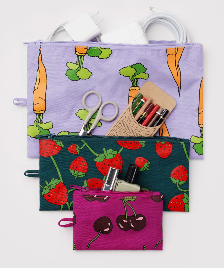 Baggu Flat Pouch Set*