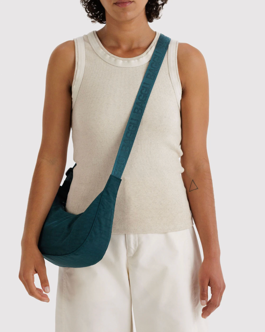 Baggu Small Nylon Crescent Bag