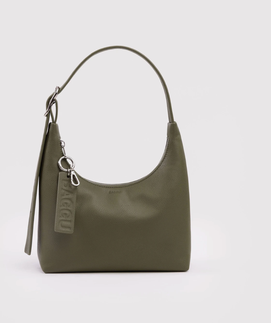 Baggu Mini Recycled Leather Shoulder Bag