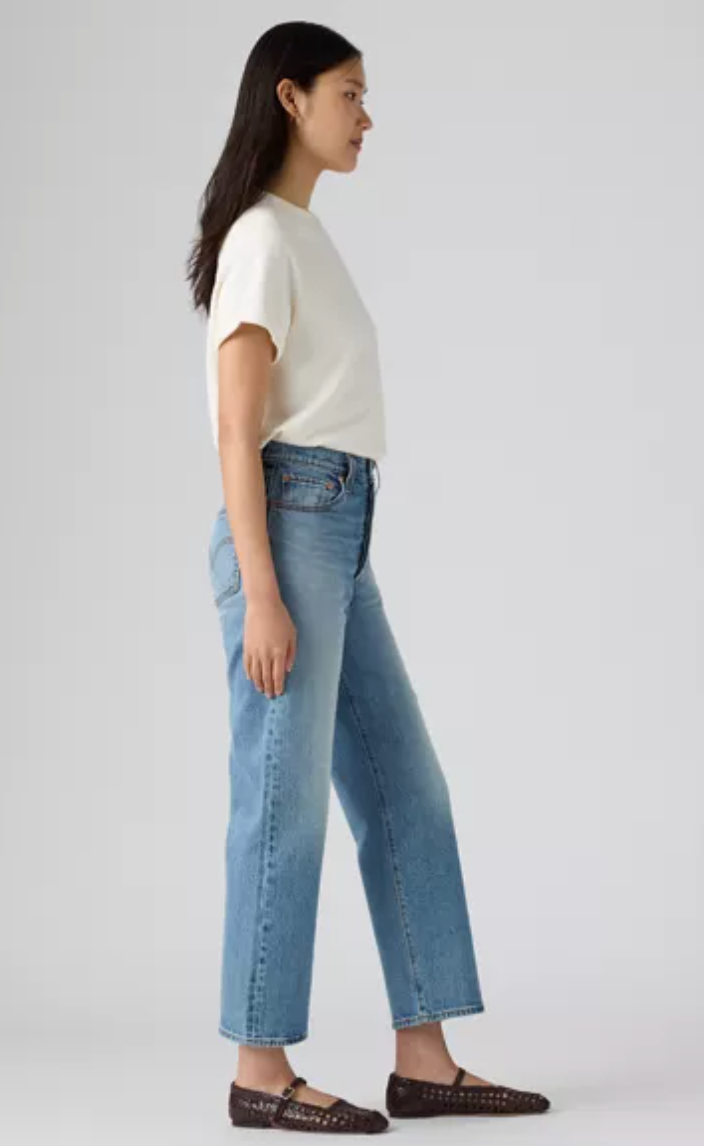 Levi's Ribcage Straight Ankle Jeans-Rigid Fit*
