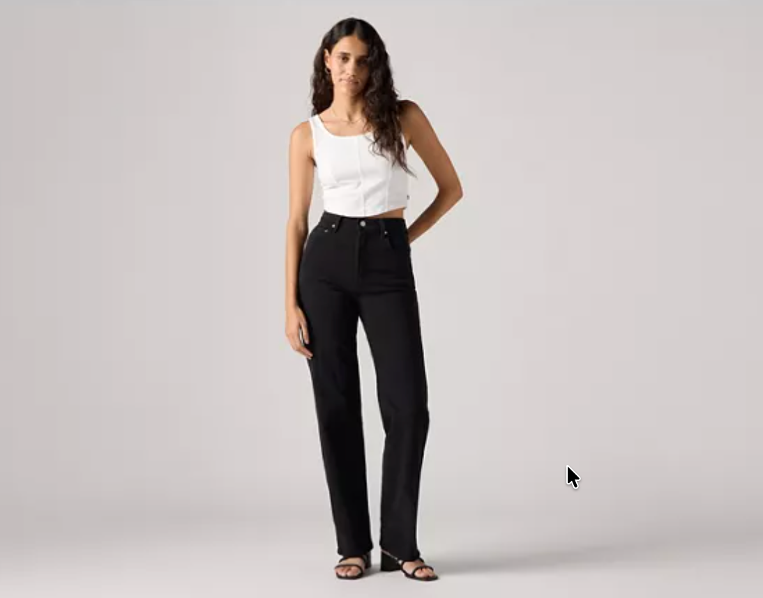 Levi's Ribcage Full Length Jeans