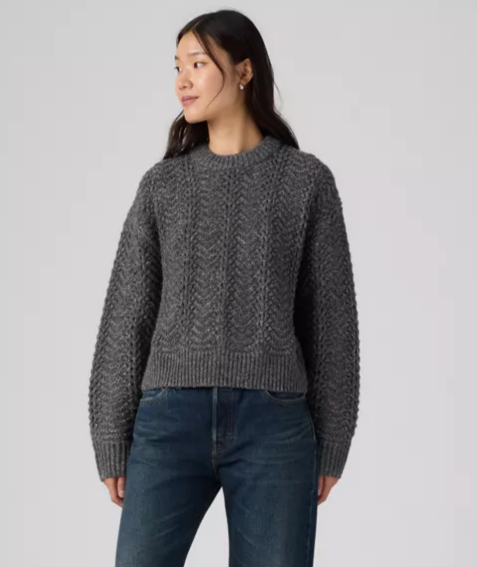 Charlotte Pointelle Sweater