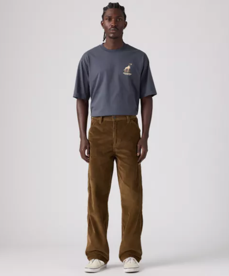 568 Loose Straight Carpenter Pants