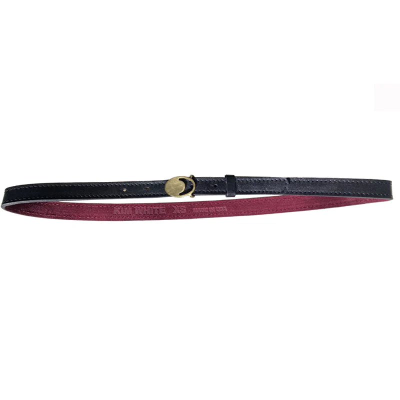 Tiny Moon Cut Skinny Belt