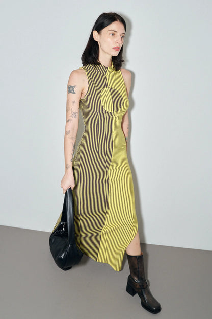 Stripe Maxi Dress