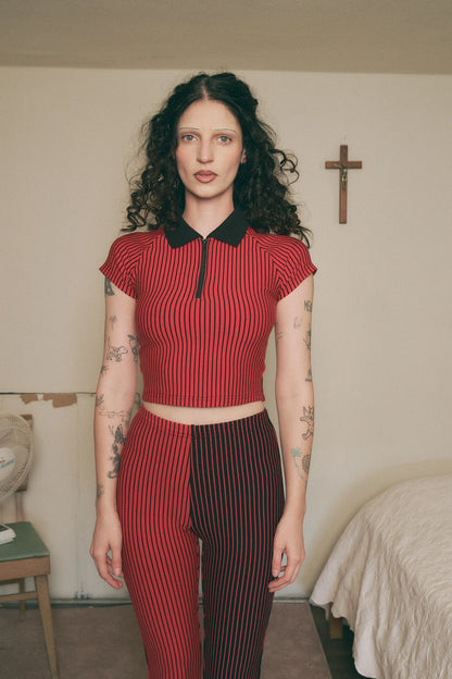 Zip Polo Shirt