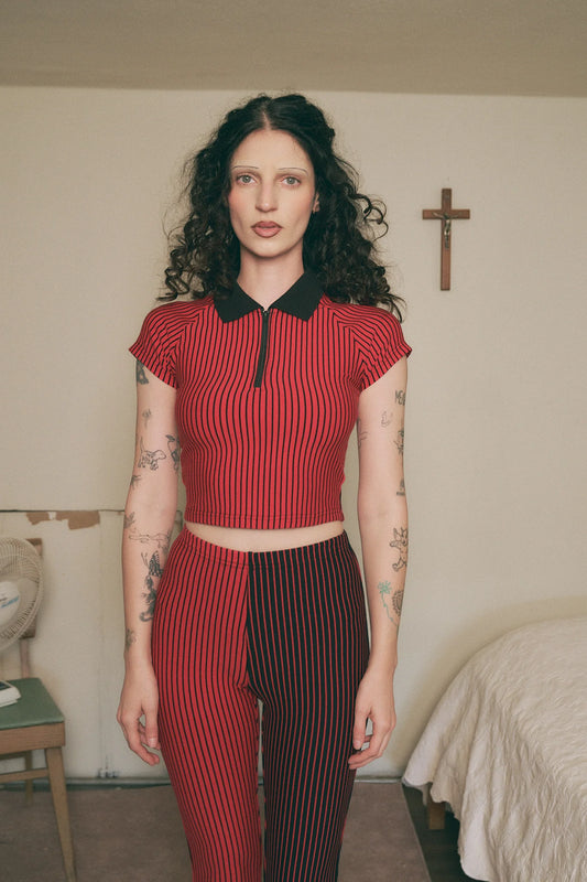 Zip Polo Shirt