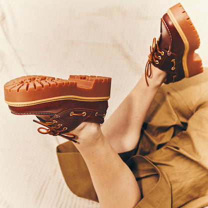 Timberland Stone Street Platform Boat Shoe