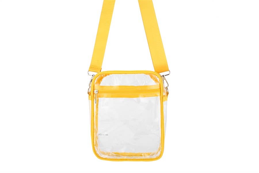 Clear See Thru Cross Body Handbag