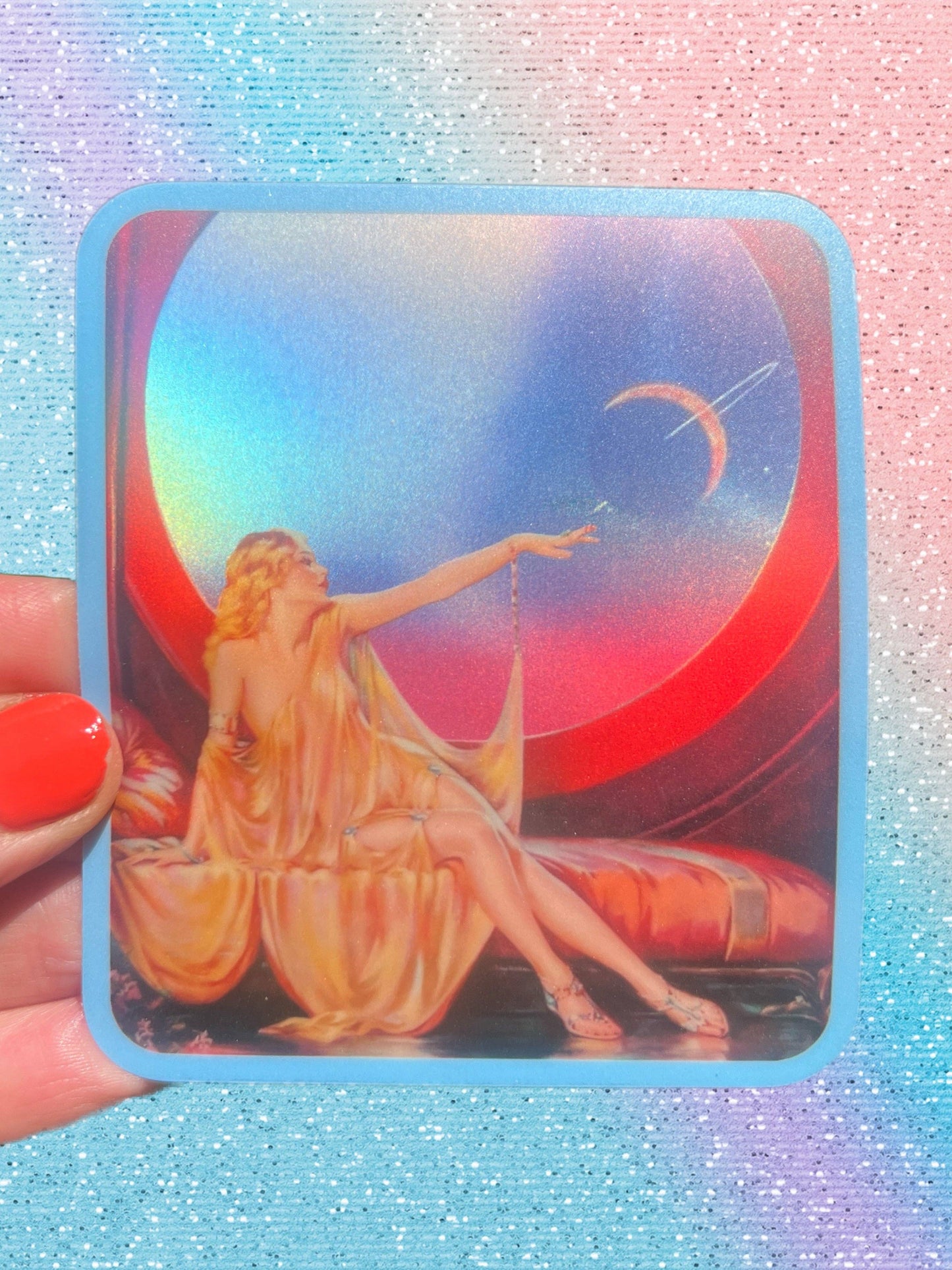Sci-Fi Space Fantasy Sticker