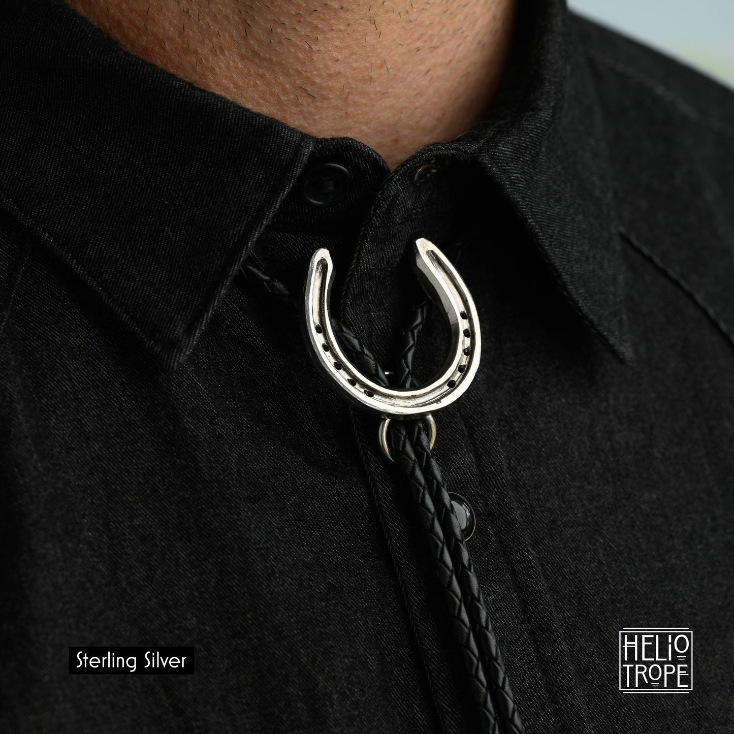 Horseshoe Bolo Tie