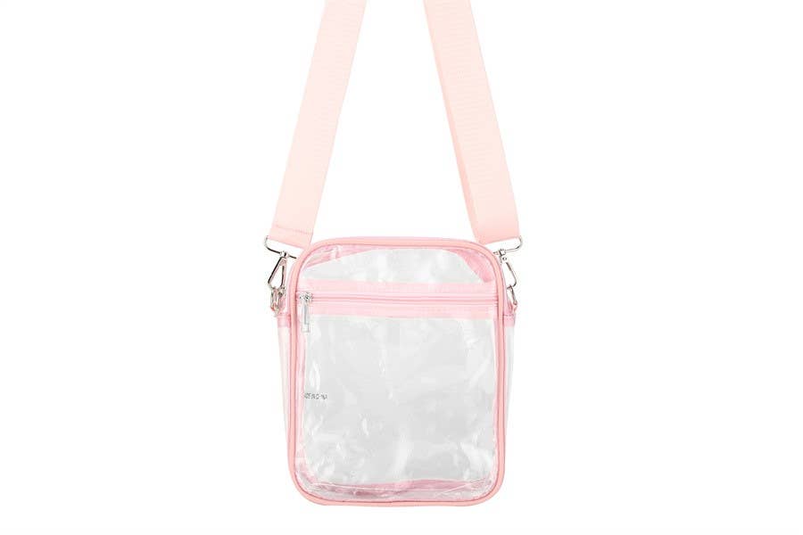 Clear See Thru Cross Body Handbag
