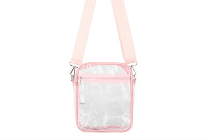 Clear See Thru Cross Body Handbag