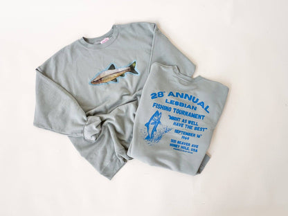 Lesbian Fishing Tournament Sweatshirt