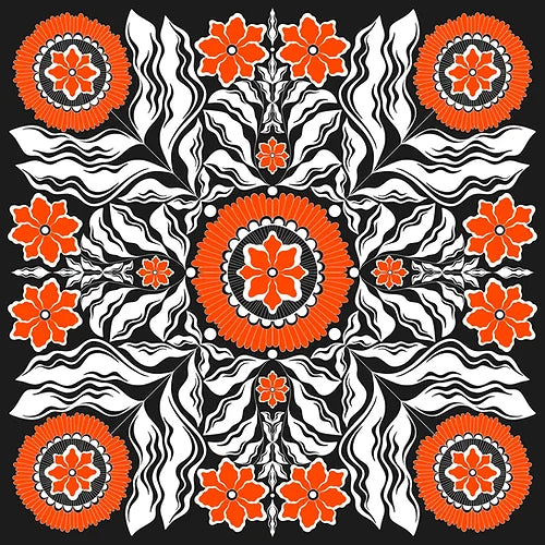 Bandana designed by Parrott Paints