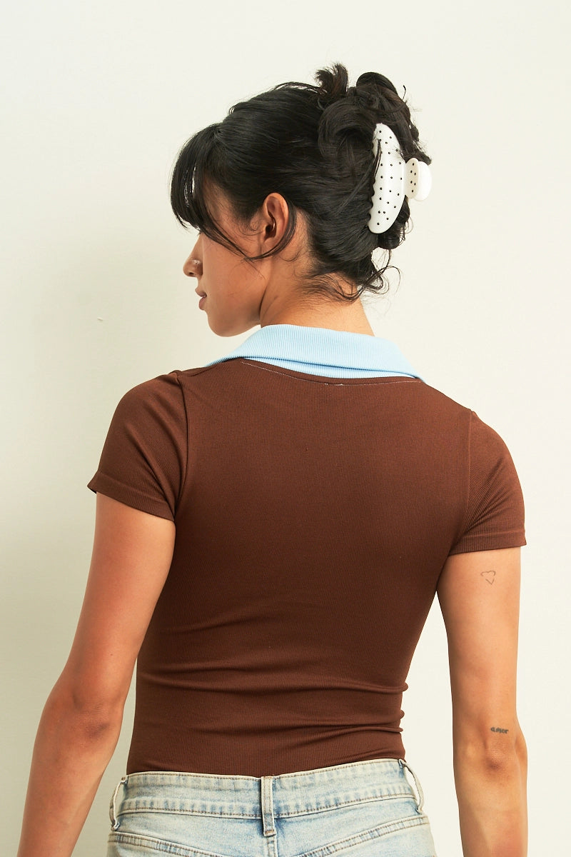 Chaise Longue Contrast Bodysuit