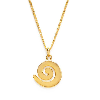 Spiral Pendant Necklace