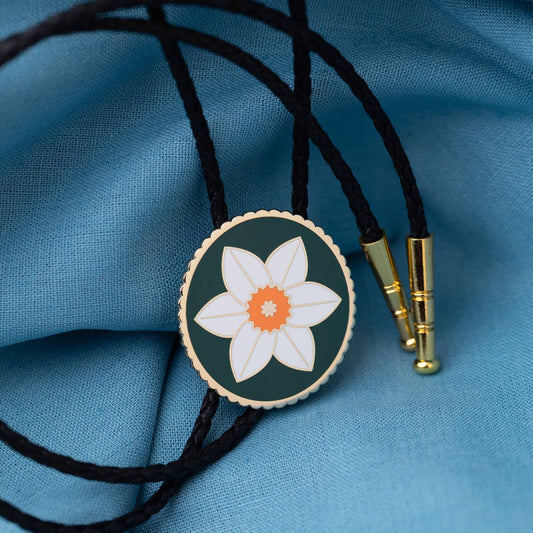 Daffodil Bolo Tie