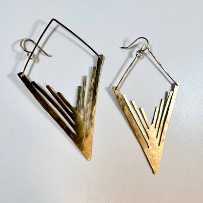 Handmade Blaze Earrings