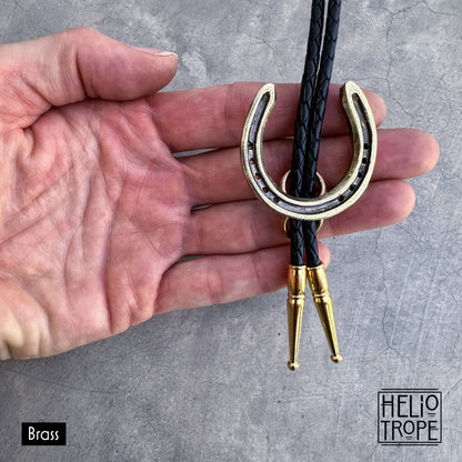 Horseshoe Bolo Tie