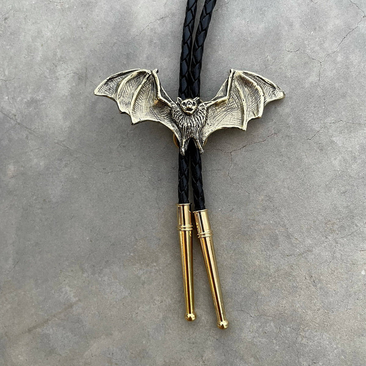 Bat Bolo Tie