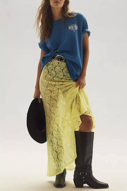 Remington Lace Maxi Skirt