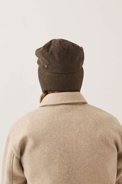 Barrel Earflap Snap Cap