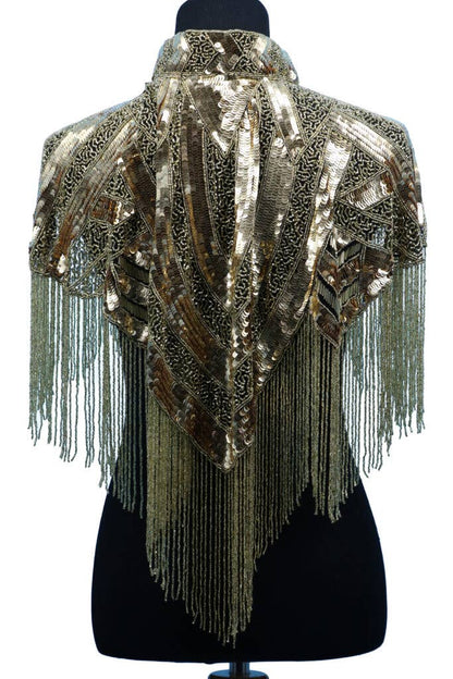 The Delta Beaded Shawl