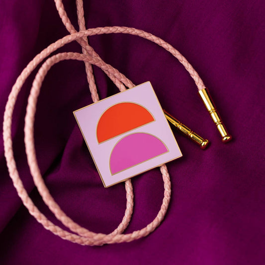 Double Arch Bolo Tie