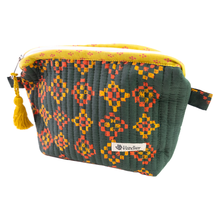 Royce Quilted Zipper Pouch