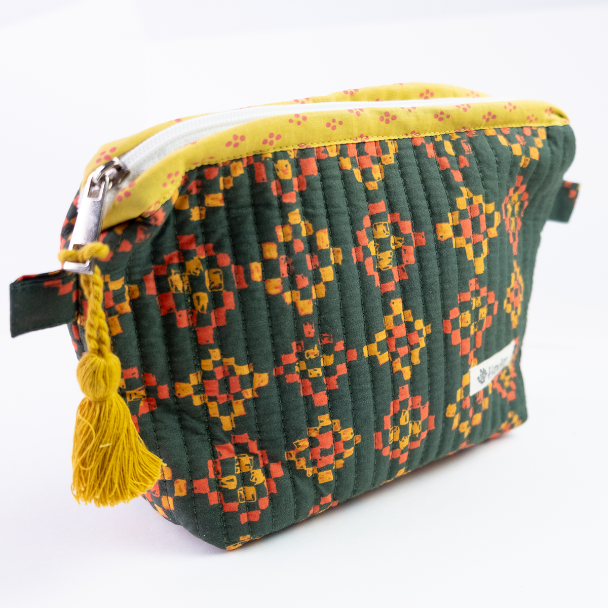 Royce Quilted Zipper Pouch