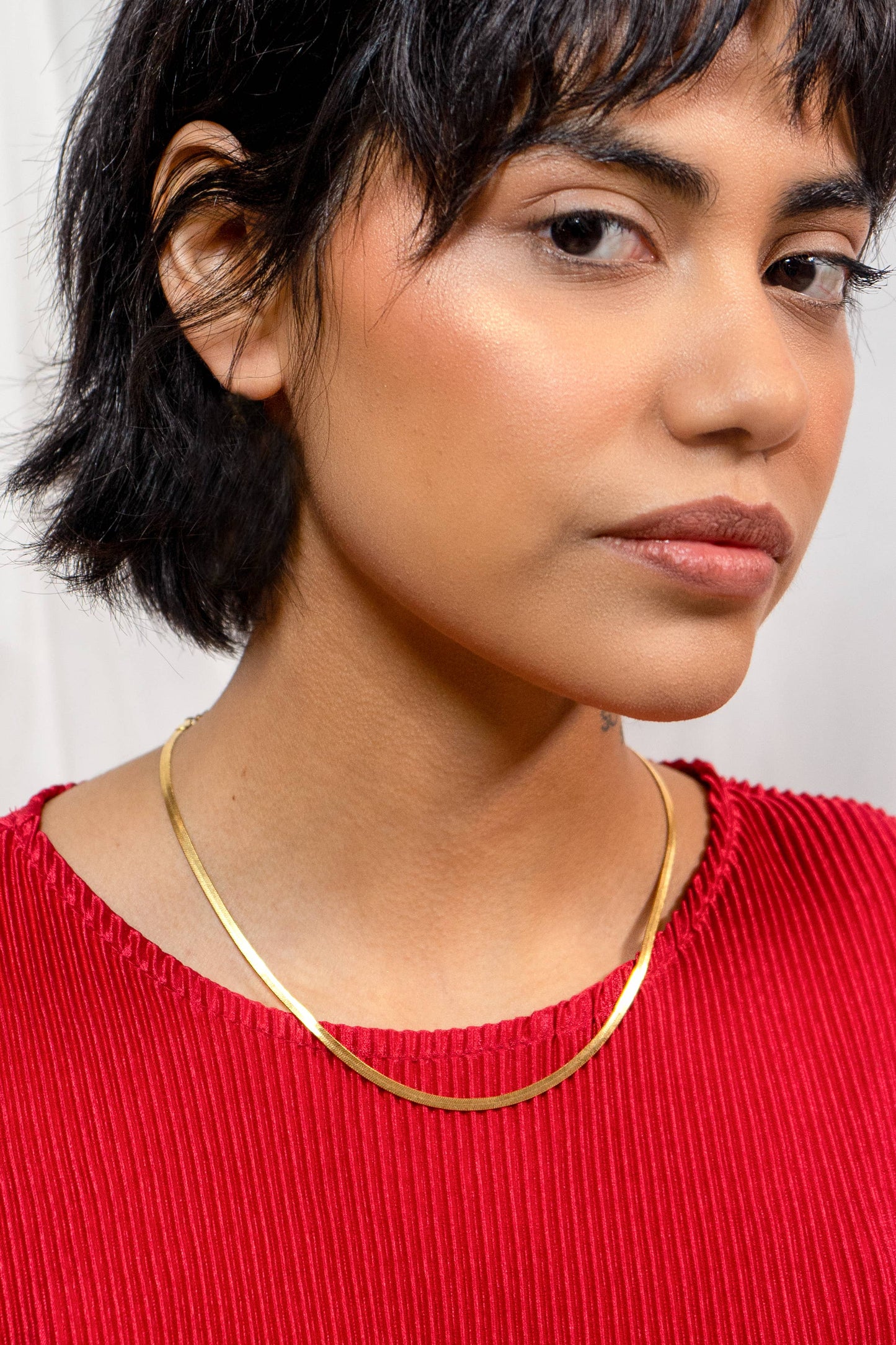 Zoe Snake Chain Necklace*