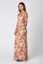 Renaissance Micro Mesh Maxi Skirt