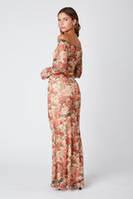 Renaissance Micro Mesh Maxi Skirt