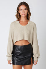 Blue Ivy Crop Sweater