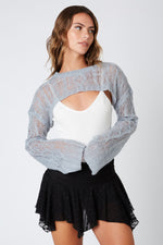 Snow Queen Shrug Sweater