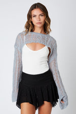 Snow Queen Shrug Sweater
