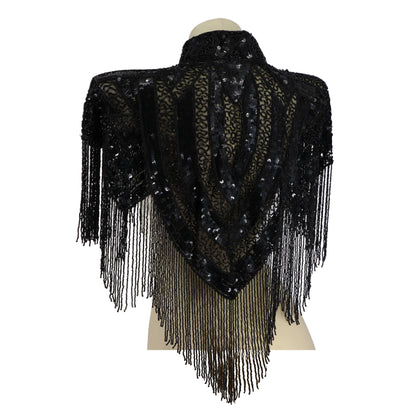 The Delta Beaded Shawl