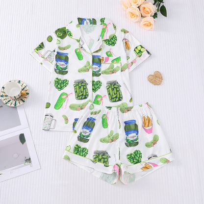 Fun Pickle Pajama Set