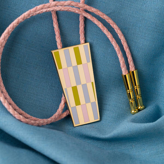 Tall Tile Bolo Tie