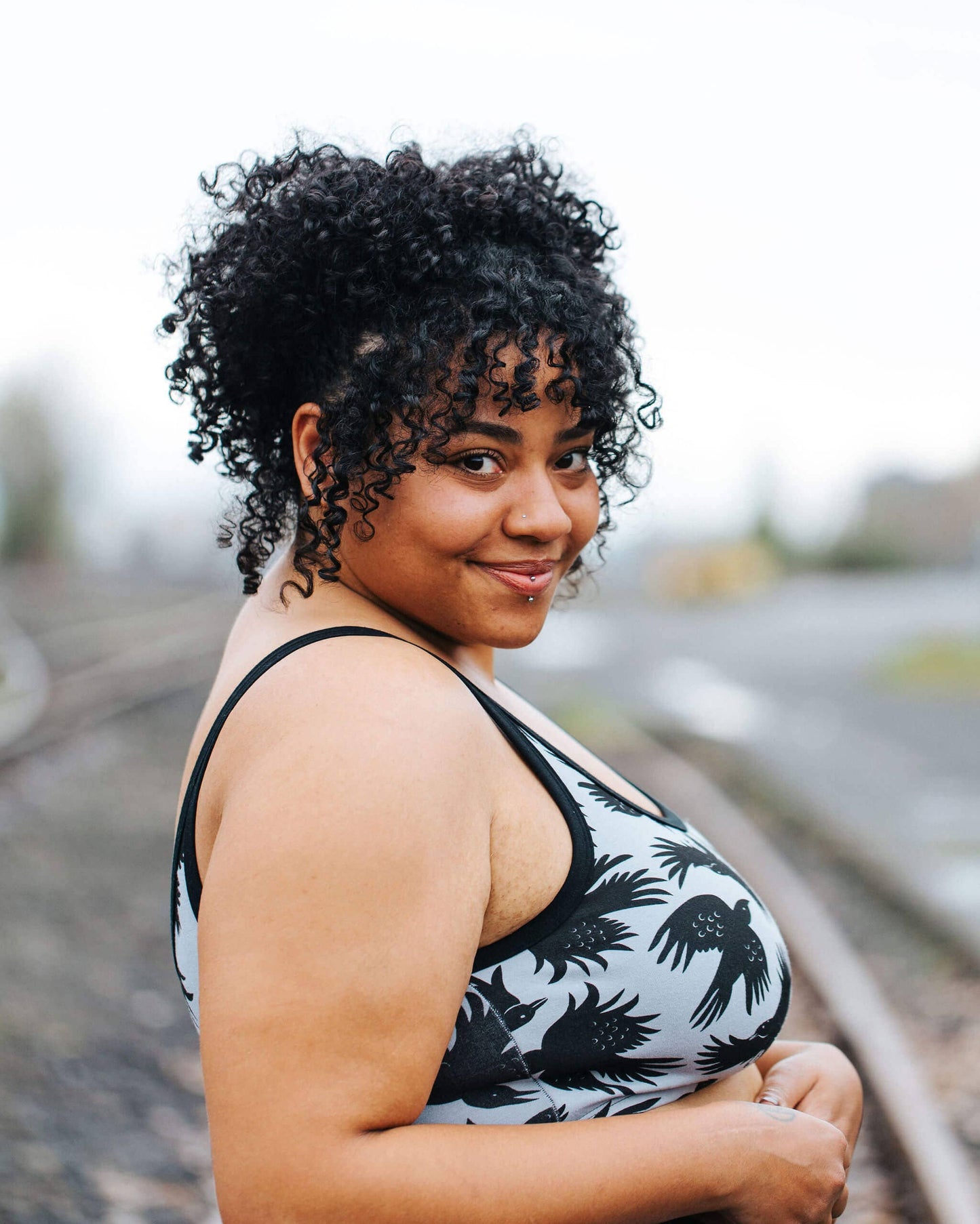 Longline Bra So it Crows