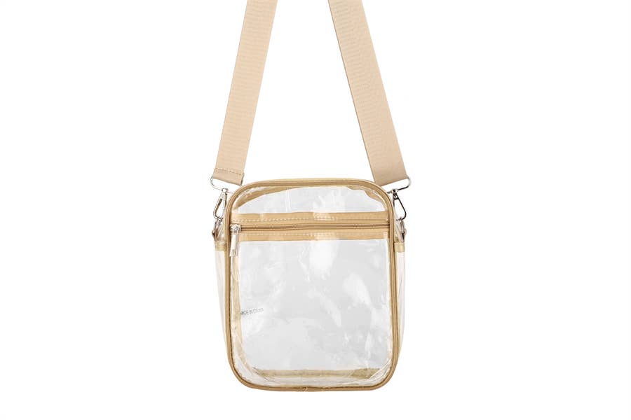 Clear See Thru Cross Body Handbag