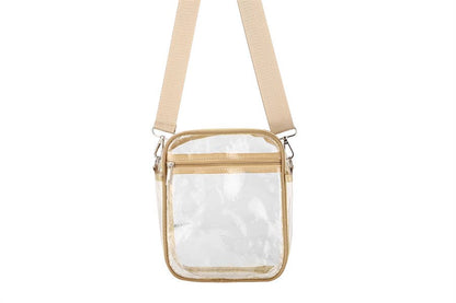 Clear See Thru Cross Body Handbag