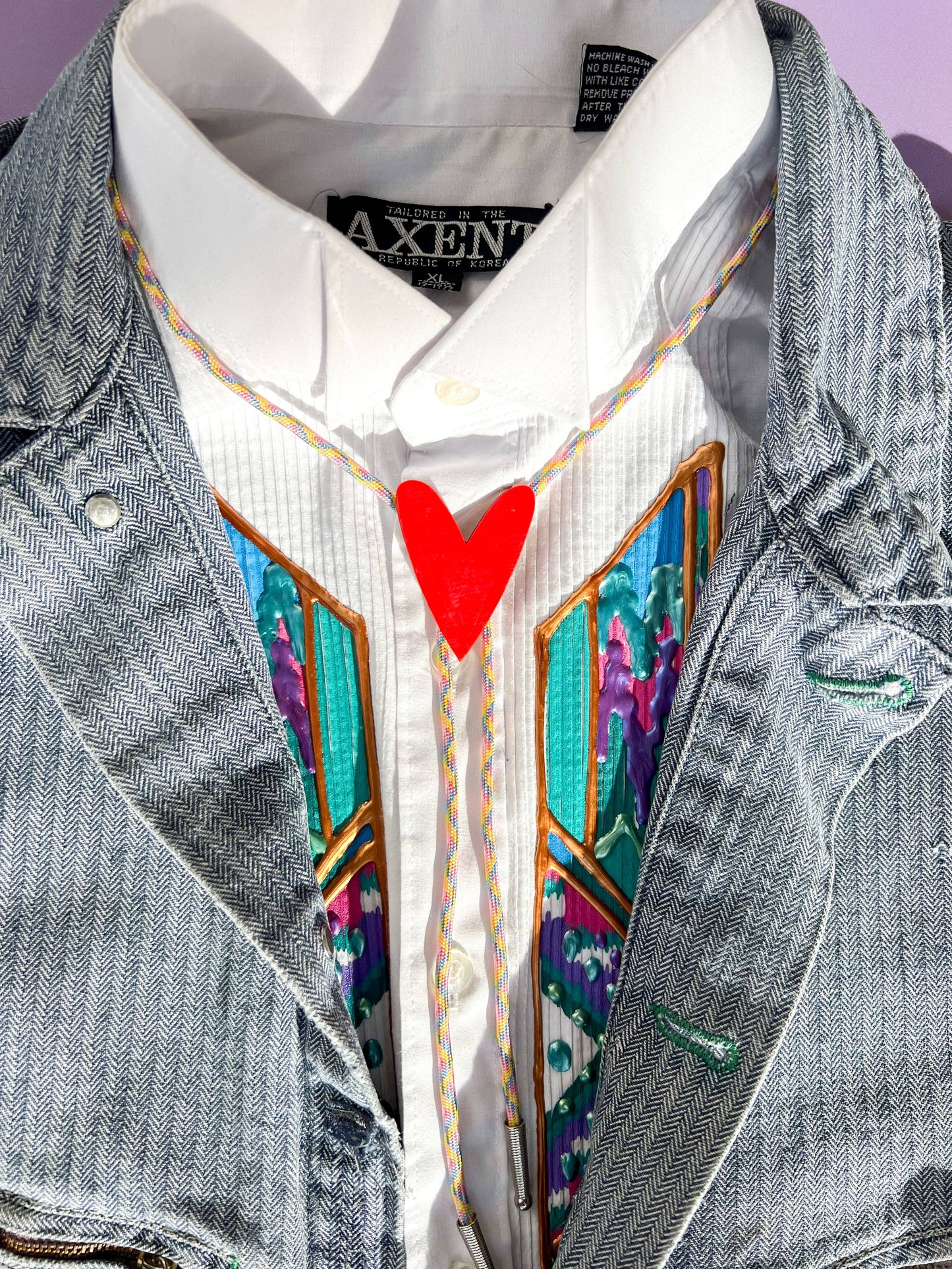 Heart Bolo Ties - Two Colors