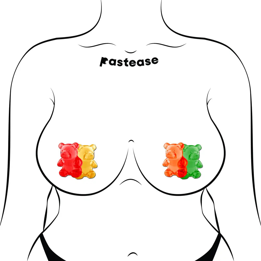 Gummy BearNipple Pasties